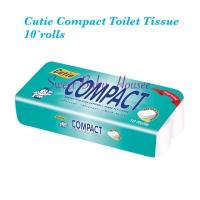 ราคา Cutie Compact Toilet Tissue 10rolls (22243394045)