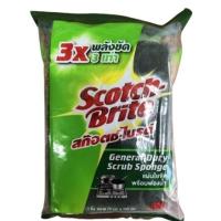 ราคา สก็อตซ์-ไบรต์ แผ่นใยขัดพร้อมฟองน้ำ 3M (20003220223)