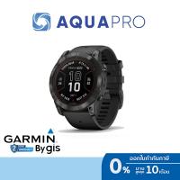 ราคา Garmin Fenix 7X Pro, Sapphire Solar Edition Carbon Gray DLC Titanium With Black Band GPS ประกันศูนย์ไทย 2 ปี (25314200235)
