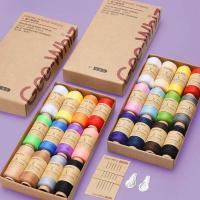 ราคา ด้ายเย็บผ้าด้ายเย็บผ้า 402 กล่องกระดาษคราฟท์ด้ายจักรเย็บผ้ากล่องด้ายเย็บผ้าในครัวเรือนด้ายเย็บผ้ามือ Th (50552996828)