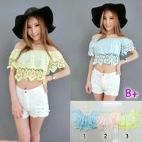 ราคา เสื้อปาดไหล่ งานจริง ส่งฟรีลทบ (1920843)