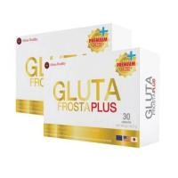 ราคา GLUTA FROSTA PLUS กลูต้า ฟรอสต้าพลัส อาหารเสริมผิวขาว 30 แคปซูล (2 กล่อง) (741471673)