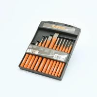 ราคา KENDO 26544 เหล็กสกัด+เหล็กส่ง 12 ตัว/ชุด (26436183081)