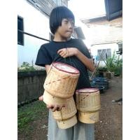 ราคา กระติบข้าวเหนียวขนาด 4.5นิ้ว (23454348121)