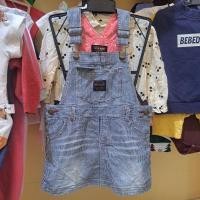 ราคา Preloved ชุดเอี๊ยมกระโปรงเด็ก WRANGLER มือสอง (29673026685)
