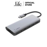 ราคา BELKIN ฮับมัลติมีเดีย USB-C แบบ 7 in 1 Pass 100W สีเทา | By Dotlife (41824140283)