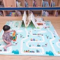 ราคา ขนาด 6ฟุต เสื่อรองคลานเด็ก รองคลาน คละลายให้ แบบพับเก็บได้ เช็ดทำความสะอาดง่าย (22710792848)