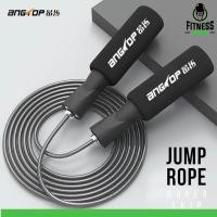 ราคา Fitness อุปกรณ์ฟิตเนส workout jump rope เชือกกระโดด สายลวดเหล็ก ปรับความยาวเชือกได้ (24173654997)