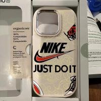 ราคา ยอดนิยมภาษาอังกฤษ Nike รูปแบบกรณี IPhone เข้ากันได้กับ IPhone 16 15 12 14 13 11 Pro Max 8 7Plus XSMAX SE 2020 X XR Advanced Sense เคสโทรศัพท์ซิลิโคนกันกระแทก (26279551859)