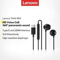 ราคา Lenovo TW16 และ TW16PRO หูฟังแบบมีสาย คุณภาพเสียง HD เวลาแฝงต่ํา น้ําหนักเบาแบบพกพากันน้ําสวมใส่สบาย (40901502745)