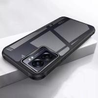 ราคา Case OPPO A77 5G 2022 เคสโทรศัพท์ออฟโป้ Oppo A77 เคสหลังใส เคสกันกระแทก ขอบนิ่มหลังแข็ง PC+TPU (27984401568)