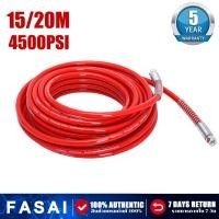 ราคา รับของภายใน 48H 15m/20m 1/4" High Pressure Hose 4500PSI Airless Sprayer Spare Parts for Paint Spraying Machine (17881176962)