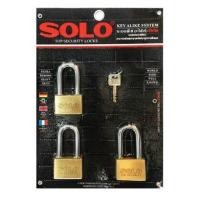 ราคา Sale!!กุญแจ คอยาว SOLO รุ่น 4507 SQ50L 50มม. 3 ตัว/ชุด (14145039010)