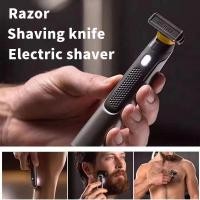 ราคา เครื่องโกนหนวดไฟฟ้าผมTrimmer Man Womanรักแร้เครื่องโกนหนวดส่วนตัวกําจัดขนร่างกายเต็มรูปแบบอุปกรณ์โกนหนวดชาร์จUSB (45703695183)