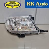 ราคา ไฟหน้าวีโก้ แชมป์ โตโยต้า โคมไฟหน้า วีโกแชม ตราเพชร TOYOTA VIGO CHAMP ปี 2011-2014 (ไม่รวมหลอดไฟ) (42415495879)