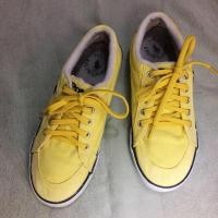 ราคา Polo รองเท้ามือสองสีเหลืองผ้าใบ (1590889224)