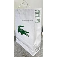 ราคา ถุงกระดาษ Lacoste ของแท้อย่างเป็นทางการ (ขนาดใหญ่) แนวตั้ง (43826074586)