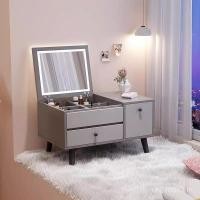 ราคา ตู้แต่งหน้าโต๊ะเครื่องแป้งโต๊ะเล็กโต๊ะเครื่องแป้งโต๊ะเครื่องแป้งที่ทันสมัยเรียบง่ายอ่าวหน้าต่างห้องนอนโต๊ะเครื่องแป้งครัวเรือนขนาดเล็ก RTYH (49103076777)