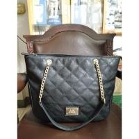 ราคา กระเป๋าหนังมือสอง แบรนด์ANNE KLEIN (26354724883)