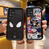 ราคา เคส samsung a51 เคสโทรศัพท์ One Piece Spider-Man สําหรับเคส samsung a51 เคส samsung a71 น่ารัก (28507621121)