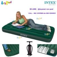 ราคา Intex ที่นอนเป่าลม แคมป์ปิ้ง 3.5 ฟุต (ทวิน) 0.99 x1.91x0.22 ม. รุ่น 66927 + ที่สูบลม ดับเบิ้ลควิ๊ก ทรี (9845789037)