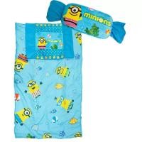 ราคา ฟรีemsUniversal Minions หมอนแคนดี้ ผ้าห่มมินเนี่ยน รุ่น MI-CB-801 (114502074)