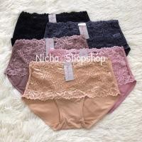 ราคา ยกแพ็ค3,6ตัว กางเกงในSister hood No.554 ลายลูกไม้ ตัวใหญ่ ผ้าดีมาก นิ่มใส่สบายเต็มก้น (2880685266)