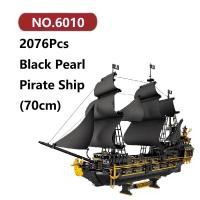 ราคา ✨เรือโจรสลัดแบล็คเพิร์ล Black Pearl โมเดลประกอบแล้ว 2076ชิ้น Forange Ship ของเล่นจิ๊กซอว์ (43405011804)