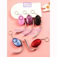 ราคา หญิง Personal Security Alarm ผู้หญิงพวงกุญแจนาฬิกาปลุกพร้อมไฟกระพริบสําหรับป้องกันการโจรกรรม (28891684926)