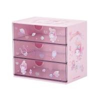 ราคา [พร้อมส่ง ส่งไวภายใน 24 ชั่วโมง] ลิ้นชักใส่ของ Sanrio x Miniso ลิขสิทธิ์แท้ มี 3 ชั้น สินค้าคุณภาพดี ของแท้ (15090612074)