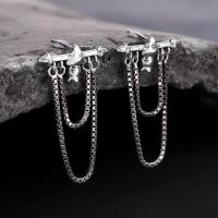 ราคา 925 sterling silver Seiko tassel earrings retro girls fashion versatile earrings (28817577689)