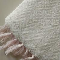 ราคา ผ้าห่มผ้าฝ้ายทอมือภูไท สีชมพูอ่อน (4611936256)