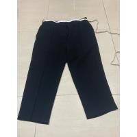 ราคา กางเกงสีดำสนิท Fly now ทรง 4-5 ส่วนขึ้นกับส่วนสูง ผ้าดี คัตตื้งคุณภาพ กระเป๋าข้าง 2 กระเป๋าหลัง 1 ใข้ได้จริงค่ะ (49151488318)