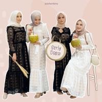 ราคา SERLY DRESS Gamis Busui Friendly Brocade ชุดแต่งงาน Brocade ลูกไม้เพื่อนเจ้าสาว Syari ยาว (5482180690)