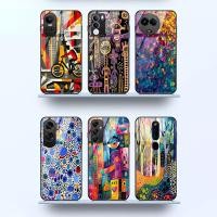 ราคา Plexiglass Back Case Pattern Series สําหรับ iPhone 14 Pro Max/ 14 Pro/ 14 Plus/ 14/ 13 Pro Max/ 13 Pro/ 13/ Apple (41427431742)
