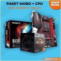 ราคา แพ็คเกจโปรเซสเซอร์ AMD Ryzen 5 3400G + เมนบอร์ดสําหรับเล่นเกม Gigabyte B450M (9279913959)