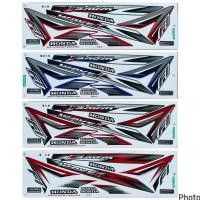 ราคา (เคลือบเงาแท้) สติกเกอร์ สติ๊กเกอร์ Wave 110i เวฟ 110i ปี 2017 รุ่น 26 (25282113462)