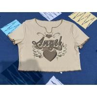 ราคา เสื้อครอปคอวี เสื้อแฟชั่นคอวี แฟชั่นสวยๆ ป้าย Shein (24340942968)