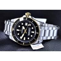 ราคา (แถมสายยางTITONI) นาฬิกา TITONI Seascoper 300 Ice Blue รุ่น 83300 SYS-BK-248 (25736985667)