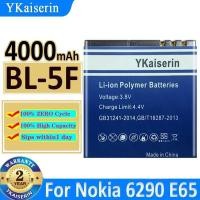 ราคา YKaiserin แบตเตอรี่ BL-5F For Nokia 6290 E65 N93i 6210 N96 6210S 6710N N95 BL 5F (26773408166)