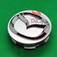 ราคา ฝาล้อแม็ก Mazda 2 SkyActiv ปี 2015-ปัจจุบัน สีเงิน/สีดำ ขนาด 52 MM 1 ฝา (6871559400)