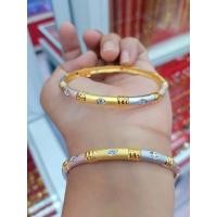 ราคา #กำไลปล้องไผ่สามกษัตริย์ (29469315902)