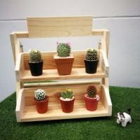 ราคา ชั้นไม้สน 2 ชั้น แบบพับเก็บได้ (2415256886)