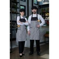 ราคา ผ้ากันเปื้อน เต็มตัว ลายวินเทจ สีขาว-ดำ (4536678334)