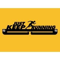 ราคา ที่แขวนเหรียญรางวัลวิ่ง นักกีฬา B04 JUST KEEP RUNNING (1887994481)