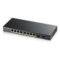 ราคา Zyxel GS1900-10HP L2 Smart Managed POE Switch 8 Port Gigabit, SFP 2 Port, POE 8 Port 77W (24760801251)