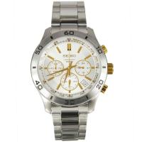 ราคา Seiko Chronograph Men's Quartz Watch SSB051P1 (964929780)