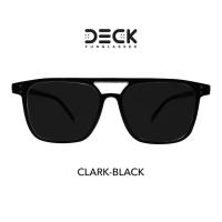 ราคา แว่นตากันแดด DECK FUNGLASSES รุ่น CLARK - BLACK ของแท้ ประกันศูนย์ UV protection (28513034300)