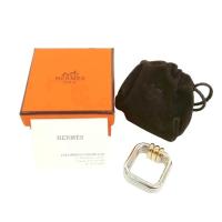 ราคา HERMES Scarf calf gold Silver Direct from Japan Secondhand (53704006581)