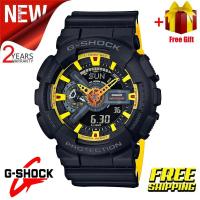 ราคา KK (คลังสินค้าพร้อม) Original G Shock GA110 Men Sport Watch Dual Time Display World Time LED Auto Light นาฬิกาข้อมือกีฬา GA-110BY-1A (51802549823)